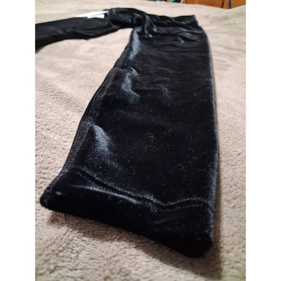 NEW! Beyond Yoga Women's Black Velvet High Waist Leggings Size S $99 - Picture 5 of 11